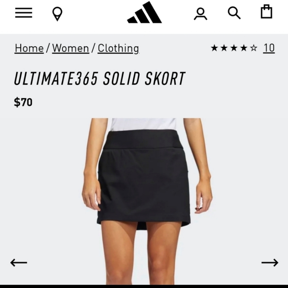 New Adidas Skort